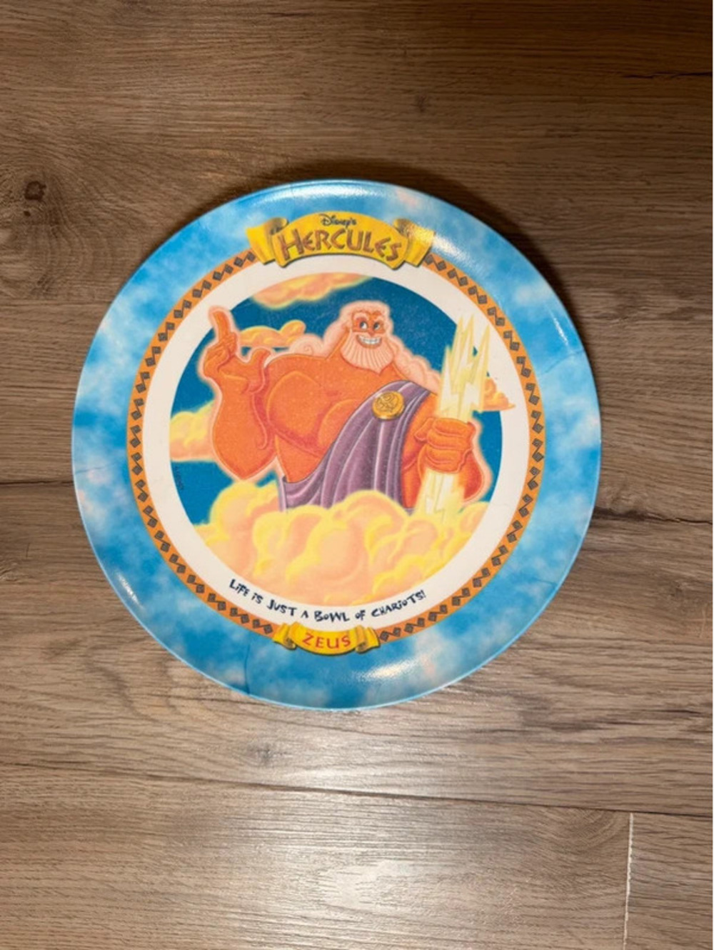 Vintage Hercules McDonald’s Zeus Plate
